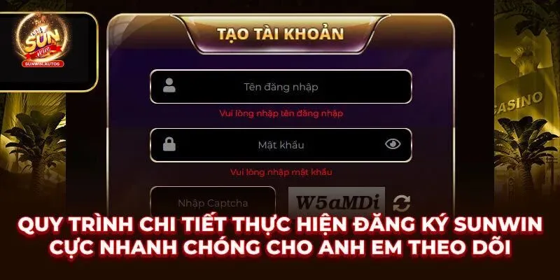 Cách đăng nhập tài khoản Sunwin sau khi hoàn thành đăng ký đơn giản Cách đăng nhập tài khoản Sunwin sau khi hoàn thành đăng ký đơn giản