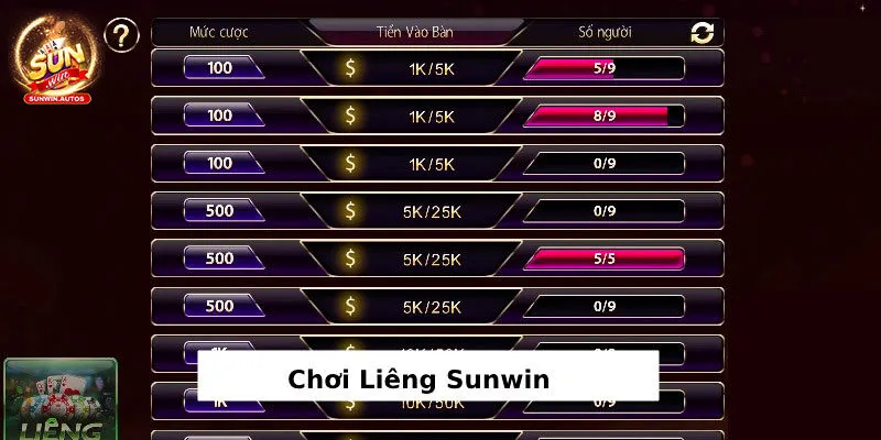 Liêng Sunwin - Trò Chơi Dân Gian Ăn Khách Nhất Thị Trường 3 Hướng dẫn đánh liêng tại cổng game Sunwin